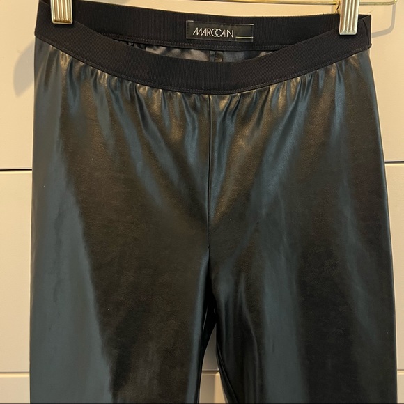 Marc Cain designer leather leggings - Picture 5 of 11